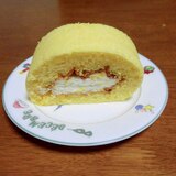 ふわふわのロールケーキ